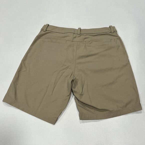 Lululemon‎ Mens Performance Khaki Tan Nylon Golf Casual Shorts Size 34 (32) - Picture 3 of 8